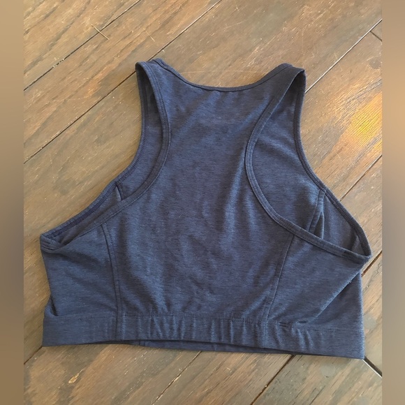 Outdoor Voices Athena crop top navy crop top bra size large - Picture 3 of 6